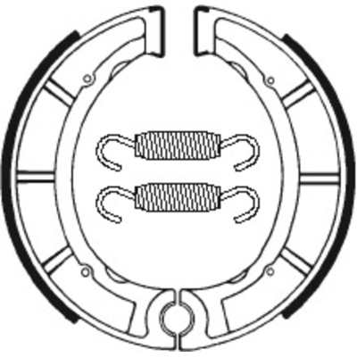Zapatas de freno Tecnium BA035 - motoscamaralweb.com