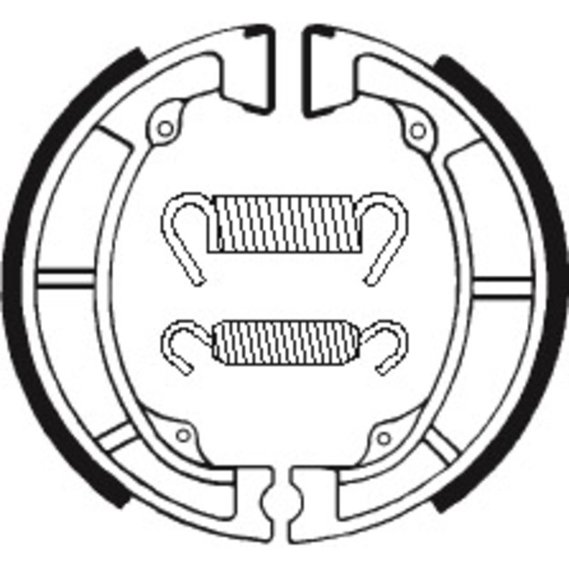 Zapatas de freno Tecnium BA039 - motoscamaralweb.com Zapatas de freno Tecnium BA039 - motoscamaralweb.com