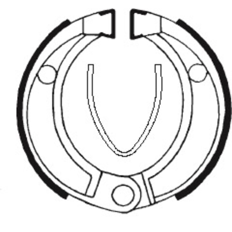 Zapatas de freno Tecnium BA043 - motoscamaralweb.com Zapatas de freno Tecnium BA043 - motoscamaralweb.com