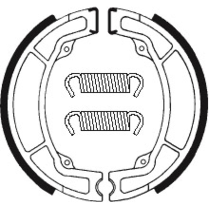 Zapatas de freno Tecnium BA049 - motoscamaralweb.com Zapatas de freno Tecnium BA049 - motoscamaralweb.com