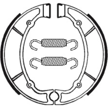 Zapatas de freno Tecnium BA063 - motoscamaralweb.com