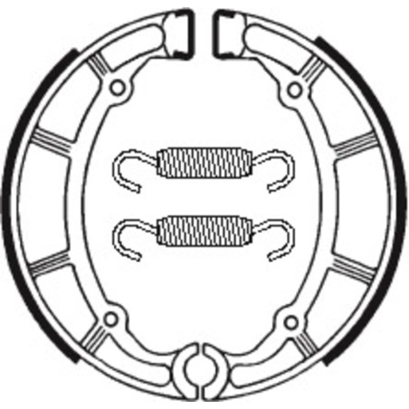 Zapatas de freno Tecnium BA065 - motoscamaralweb.com