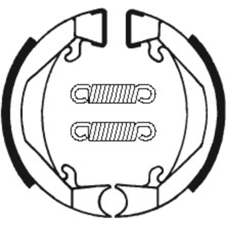 Zapatas de freno Tecnium BA074 - motoscamaralweb.com