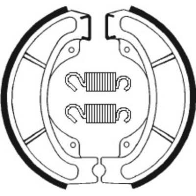 Zapatas de freno Tecnium BA082 - motoscamaralweb.com