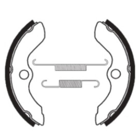 Zapatas de freno Tecnium BA083 - motoscamaralweb.com