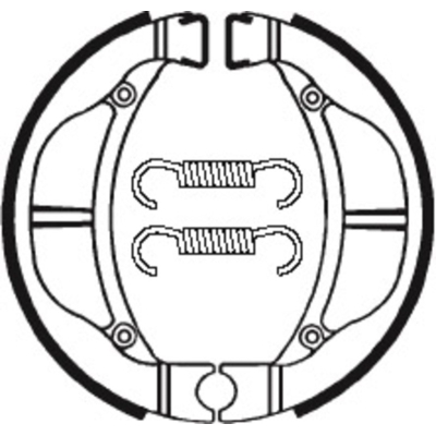 Zapatas de freno Tecnium BA093 - motoscamaralweb.com