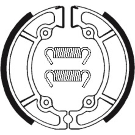 Zapatas de freno Tecnium BA102 - motoscamaralweb.com