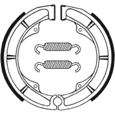 Zapatas de freno Tecnium BA111 - motoscamaralweb.com