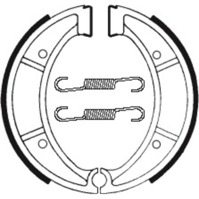 Zapatas de freno Tecnium BA117 - motoscamaralweb.com