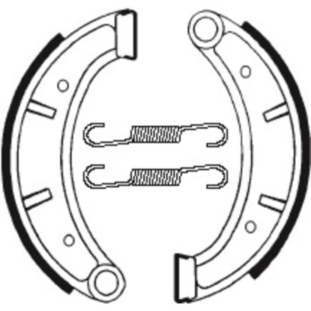 Zapatas de freno Tecnium BA118 - motoscamaralweb.com