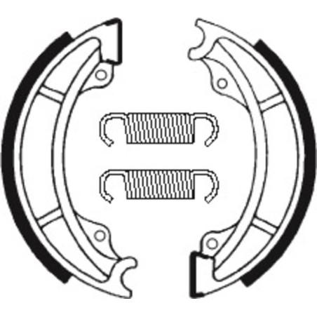 Zapatas de freno Tecnium BA122 - motoscamaralweb.com