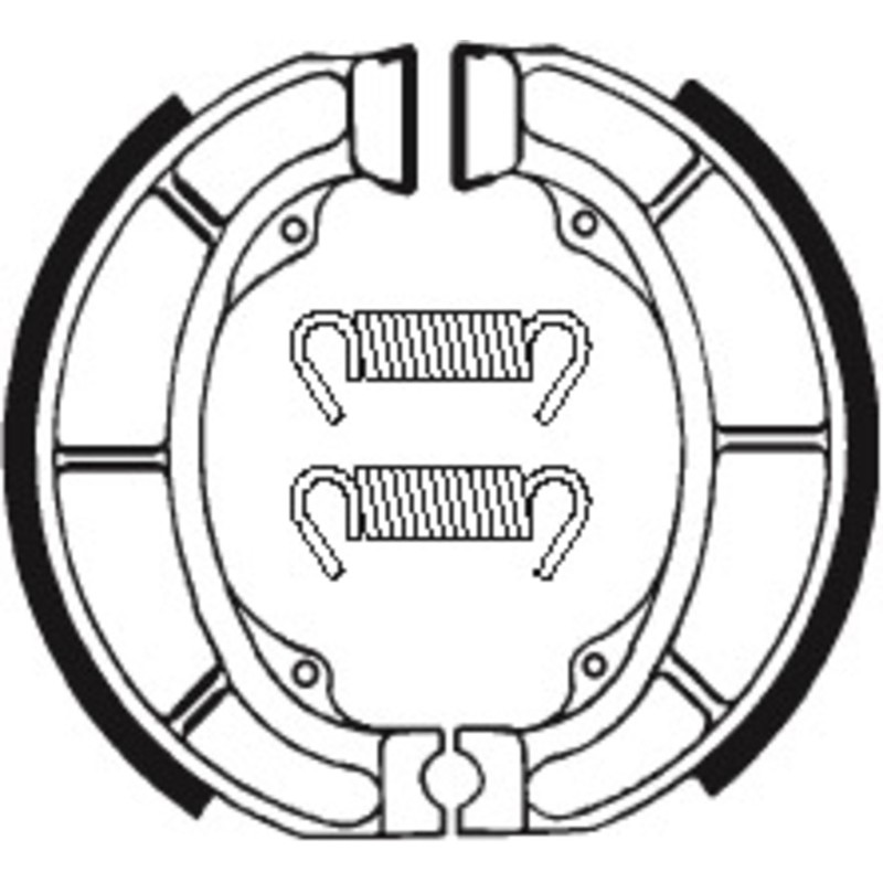 Zapatas de freno Tecnium BA181 - motoscamaralweb.com