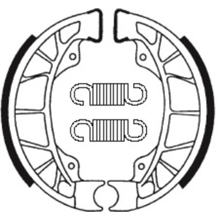 Zapatas de freno Tecnium BA195 - motoscamaralweb.com