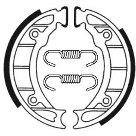 Zapatas de freno Tecnium BA196 - motoscamaralweb.com