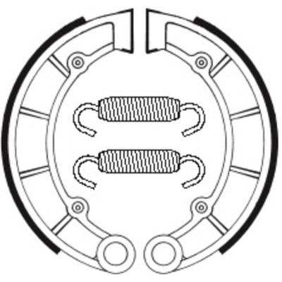Zapatas de freno Tecnium BA197 - motoscamaralweb.com