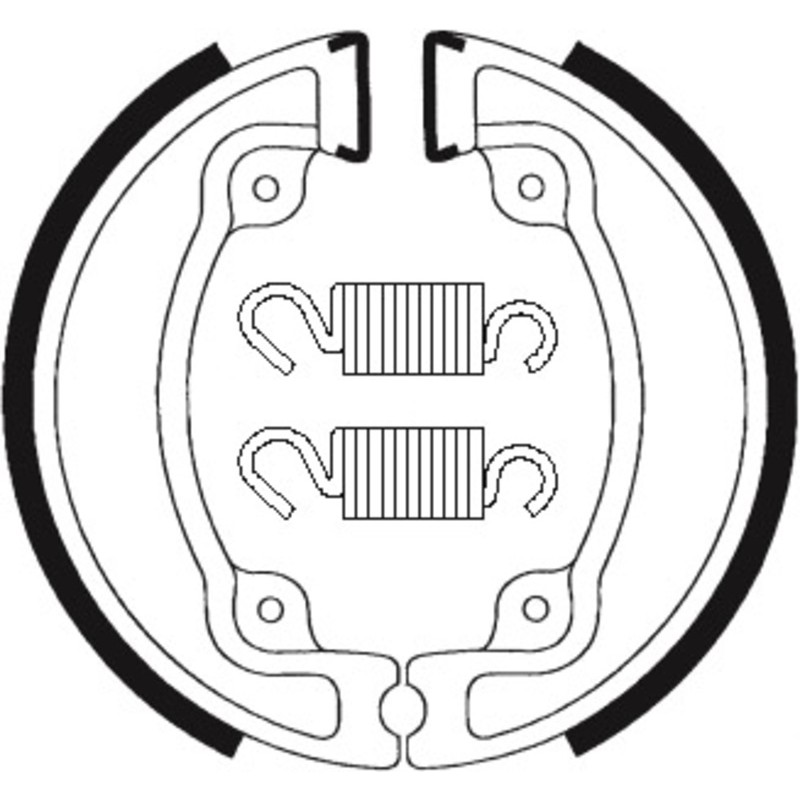 Zapatas de freno Tecnium BA203 - motoscamaralweb.com Zapatas de freno Tecnium BA203 - motoscamaralweb.com