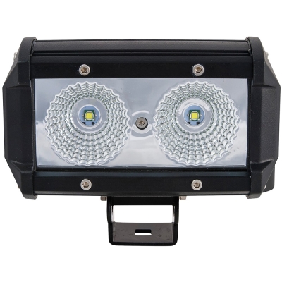 FARO DE TRABAJO RECTANGULAR 2 LED ALTA INTENSIDAD 20W 10-30V 1500 LM-