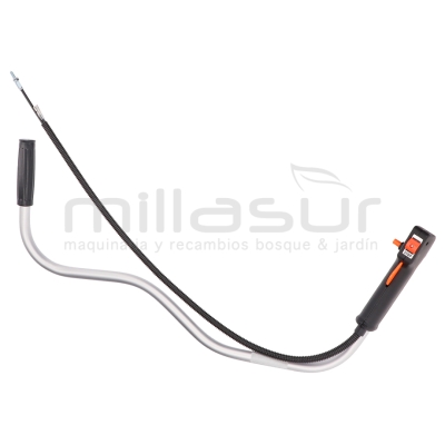 MANILLAR COMPLETO DESBROZADORAS ( D43C &amp; D52C) - 19 mm - motoscamaralweb.com