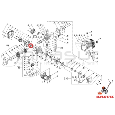 RETÉN CIGÜEÑAL LADO VOLANTE D52R 15X30X7 (12) - motoscamaralweb.com