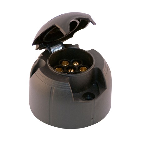 HEMBRA CONEXION REMOLQUE PLASTICA 7 P- motoscamaralweb.com