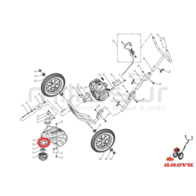 ARANDELA PROTECTOR NYLON D52R (35) - motoscamaralweb.com