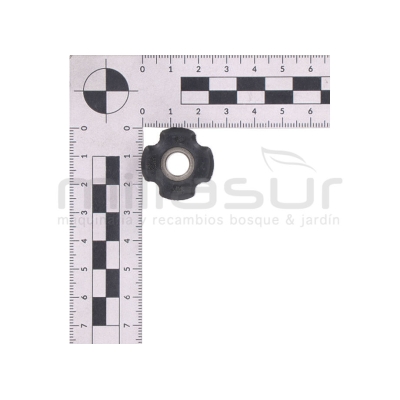 CASQUILLO CENTRADO EJE DESBROZADORA PARA TUBO 28 MM D545. D553 - motoscamaralweb.com