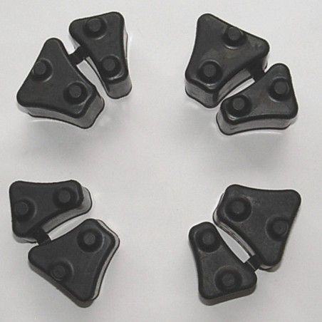 Silentblock de rueda trasera VT600C Honda juego de 4 RWD-106 (juago)-