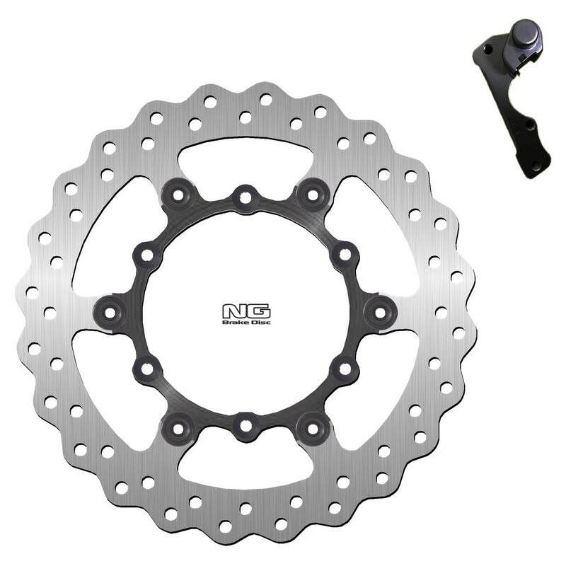 Kit disco de freno sobredimensionado NG BRAKES ondulado flotante - motoscamaralweb.com Kit disco de freno sobredimensionado NG BRAKES ondulado flotante - motoscamaralweb.com
