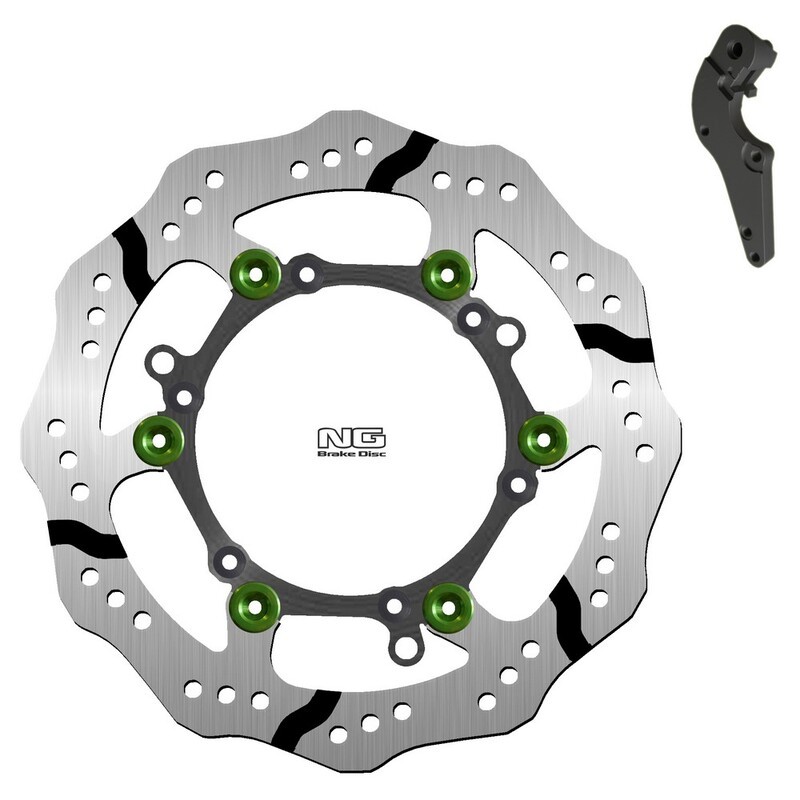 Kit disco de freno sobredimensionado NG BRAKES ondulado flotante - motoscamaralweb.com Kit disco de freno sobredimensionado NG BRAKES ondulado flotante - motoscamaralweb.com