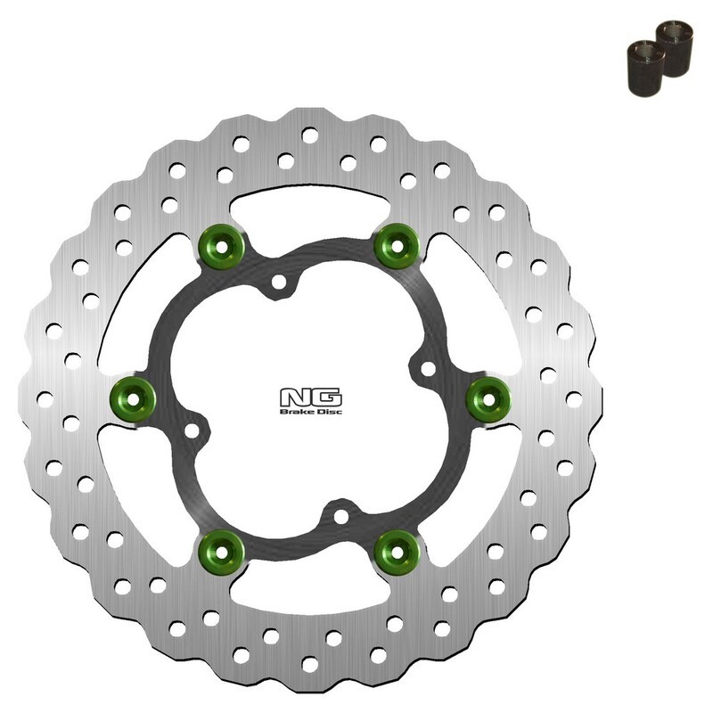Kit disco de freno sobredimensionado NG BRAKES ondulado flotante - motoscamaralweb.com Kit disco de freno sobredimensionado NG BRAKES ondulado flotante - motoscamaralweb.com