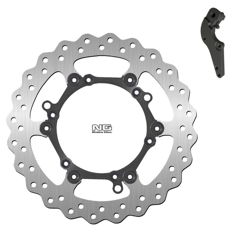 Kit disco de freno sobredimensionado NG BRAKES ondulado flotante - motoscamaralweb.com Kit disco de freno sobredimensionado NG BRAKES ondulado flotante - motoscamaralweb.com