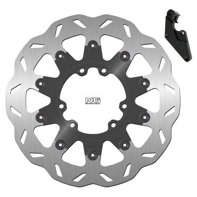 Kit disco de freno sobredimensionado NG BRAKES ondulado flotante - motoscamaralweb.com