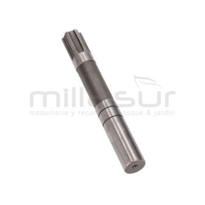 EJE TRANSMISION POLEA/SALIDA MOTOR DM600 (12 + 49) - motoscamaralweb.com