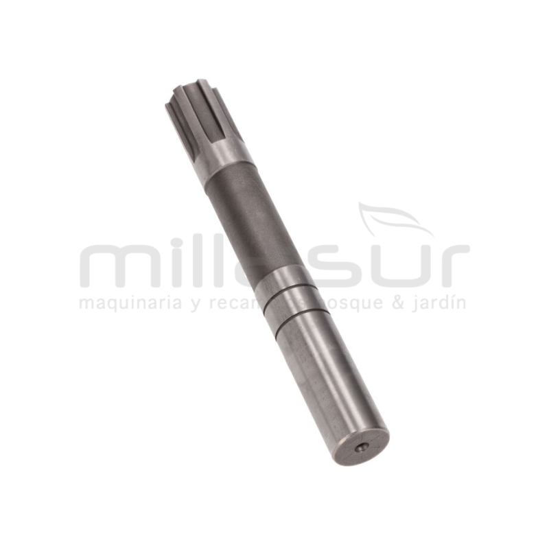 EJE TRANSMISION POLEA/SALIDA MOTOR DM600 (12 + 49) - motoscamaralweb.com