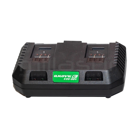 CARGADOR BATERÍA ION LITIO 20V DOBLE - motoscamaralweb.com