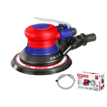 LIJADORA NEUMATICA 6.2 BAR 150MM PARA COMPRESOR EMTOP - motoscamaralweb.com