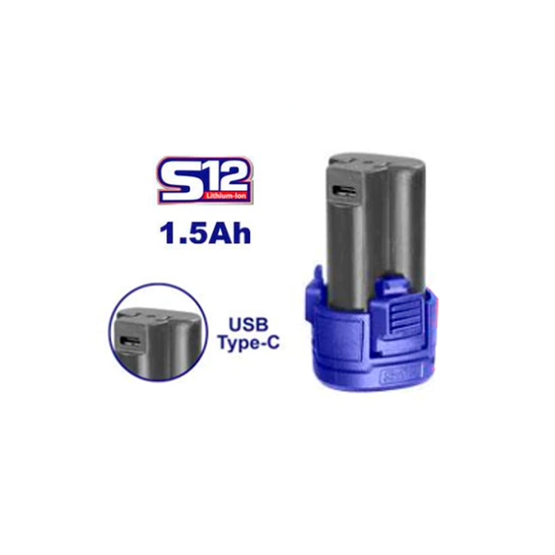 BATERIA 12V 1.5Ah S12 EMTOP (CARGA USB-C) - motoscamaralweb.com