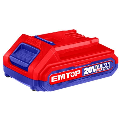 BATERIA 20V 2.0Ah P20S EMTOP - motoscamaralweb.com