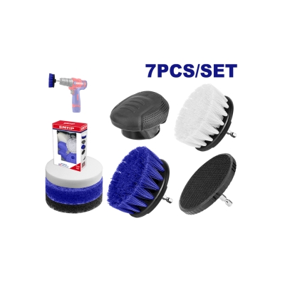 SET CEPILLOS DE LIMPIEZA PARA TALADRO EMTOP - motoscamaralweb.com