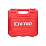 TALADRO BATERIA EMTOP 20V 45NM 15+1 P20S (INCLUYE 2 BATERIAS 2Ah. CARGADOR. MALETIN) - motoscamaralweb.com