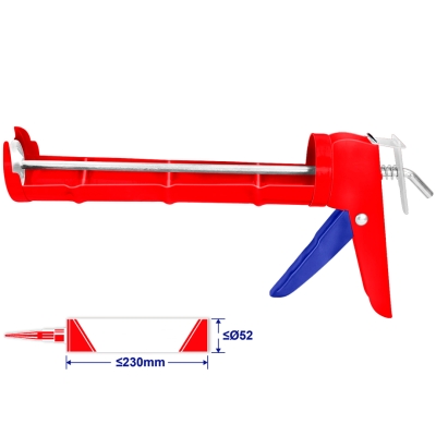 PISTOLA PARA APLICACION SILICONA 9 EMTOP - motoscamaralweb.com