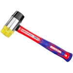 MARTILLO GOMA PLASTICO 40mm EMTOP (MANGO FIBRA VIDRIO) - motoscamaralweb.com