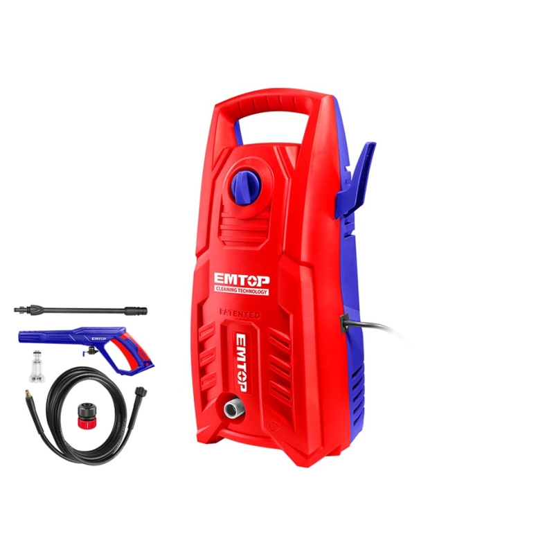 HIDROLIMPIADORA 1400W - 130BAR - 5.5L/min EMTOP - motoscamaralweb.com