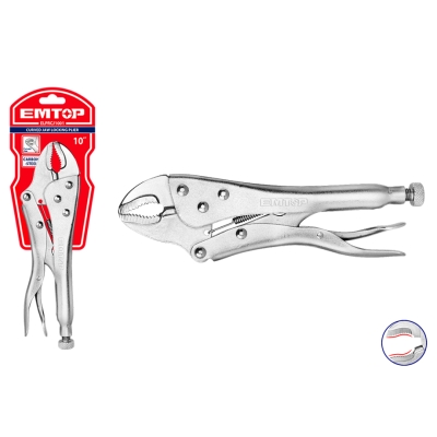 ALICATES DE PRESION CURVO 10 CR-V EMTOP - motoscamaralweb.com