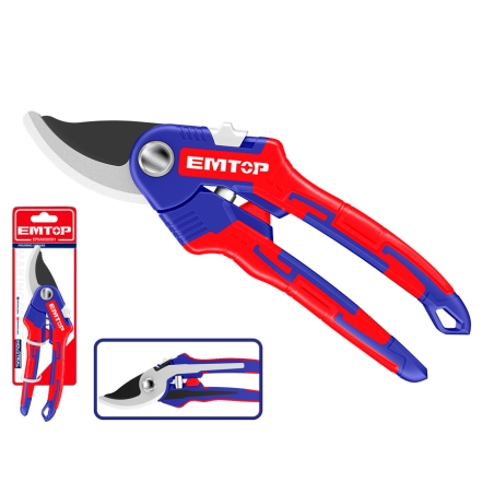 TIJERA PODA 8.5 (220MM) EMTOP - motoscamaralweb.com