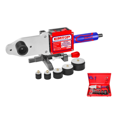 POLIFUSOR - SOLDADOR DE FUSIÓN 800-1500W EMTOP (20-63mm) - motoscamaralweb.com