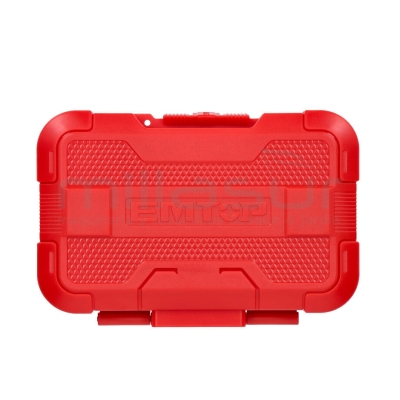 CONJUNTO 45 ACCESORIOS DESTORNILLADOR DE IMPACTO EMTOP - motoscamaralweb.com