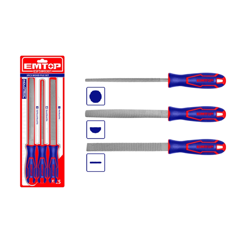 BLISTER 3 LIMAS MADERA - ESCOFINAS 200mm EMTOP - motoscamaralweb.com