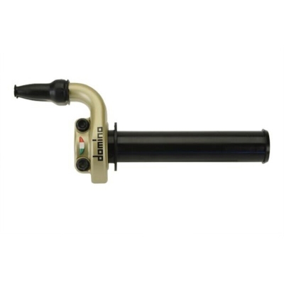 Acelerador rápido Domino KRR03 sin puños oro 3572.04- motoscamaralweb.