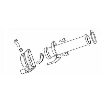 Acelerador con maneta Domino Piaggio 119mm 3747.03- motoscamaralweb.co